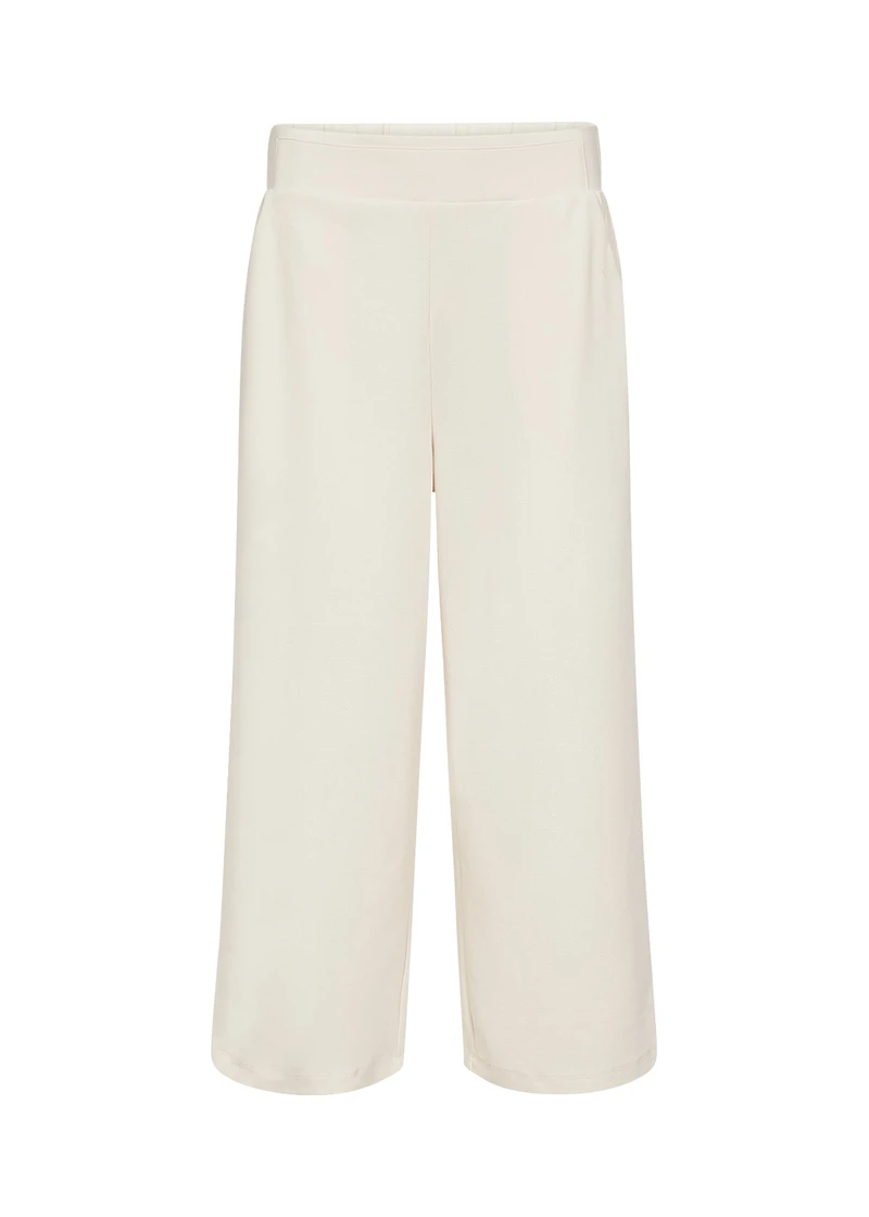 Pantalon capri à jambes larges - Soya Concept