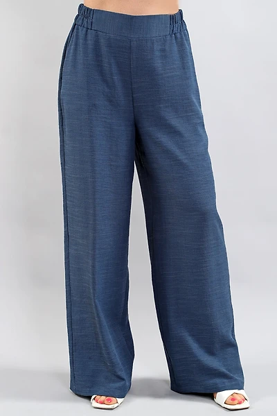 Pantalon à jambes larges en tissu safari - Michael Tyler