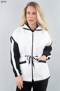 Gilet/veste cintrée à fermeture éclair