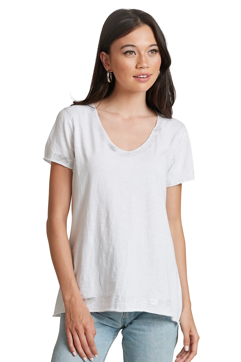 Knit Top with sheen - Claire Desjardins