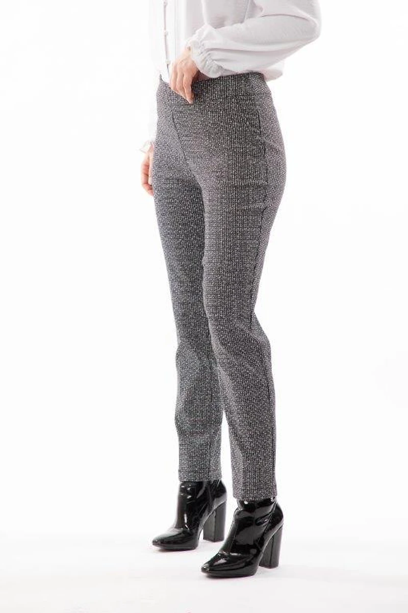 Pull-on pants, small pattern