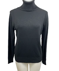 Slim-fit turtleneck plain Top