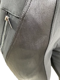 Leggings lined with imitation leather inserts