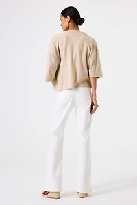 Cardigan uni en tricot avec lurex - Garcia