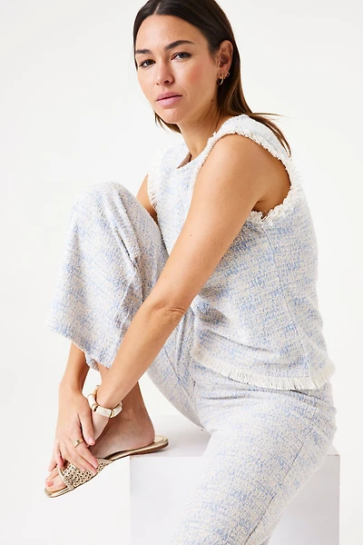Fringed knit Top - Garcia
