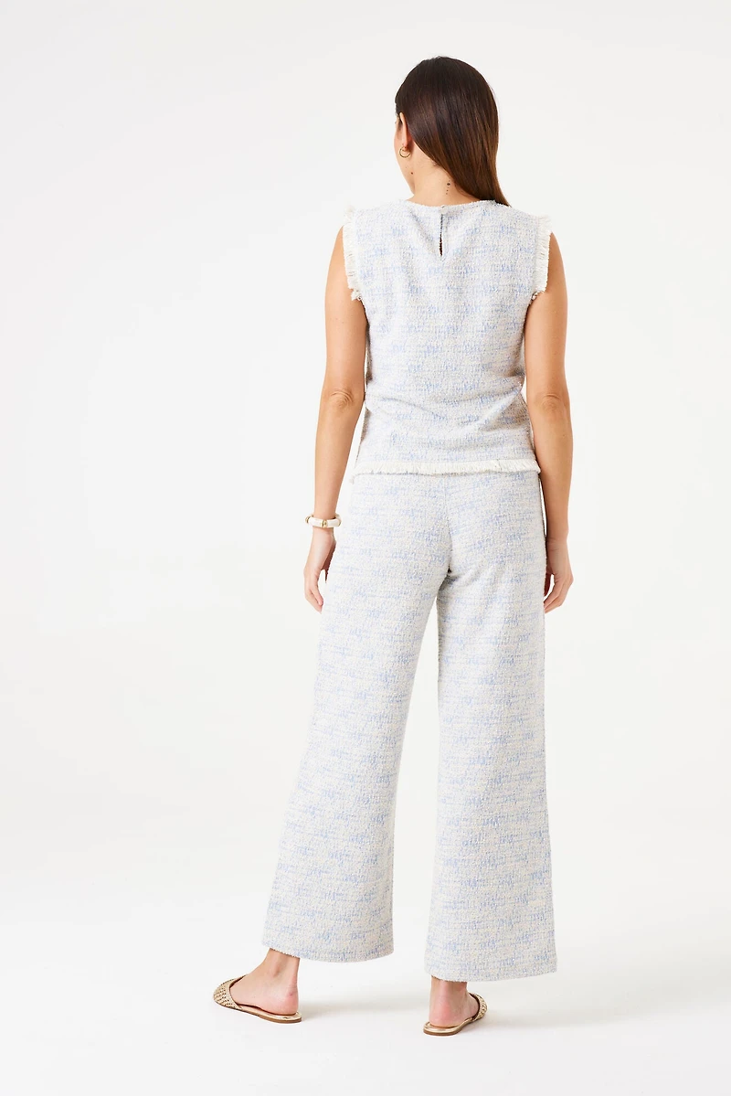 Wide-leg knit pants - Garcia