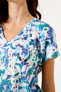 Haut en tissu ''burnout'' au look délavé - Garcia