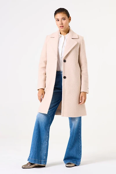 Classic coat with large collar - Garcia