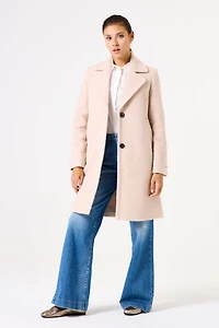 Classic coat with large collar - Garcia