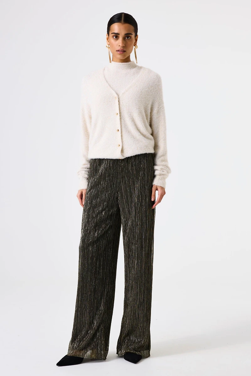 Very soft sparkly knit cardigan - Garcia