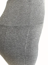 Mottled legging pants with side stripe effect