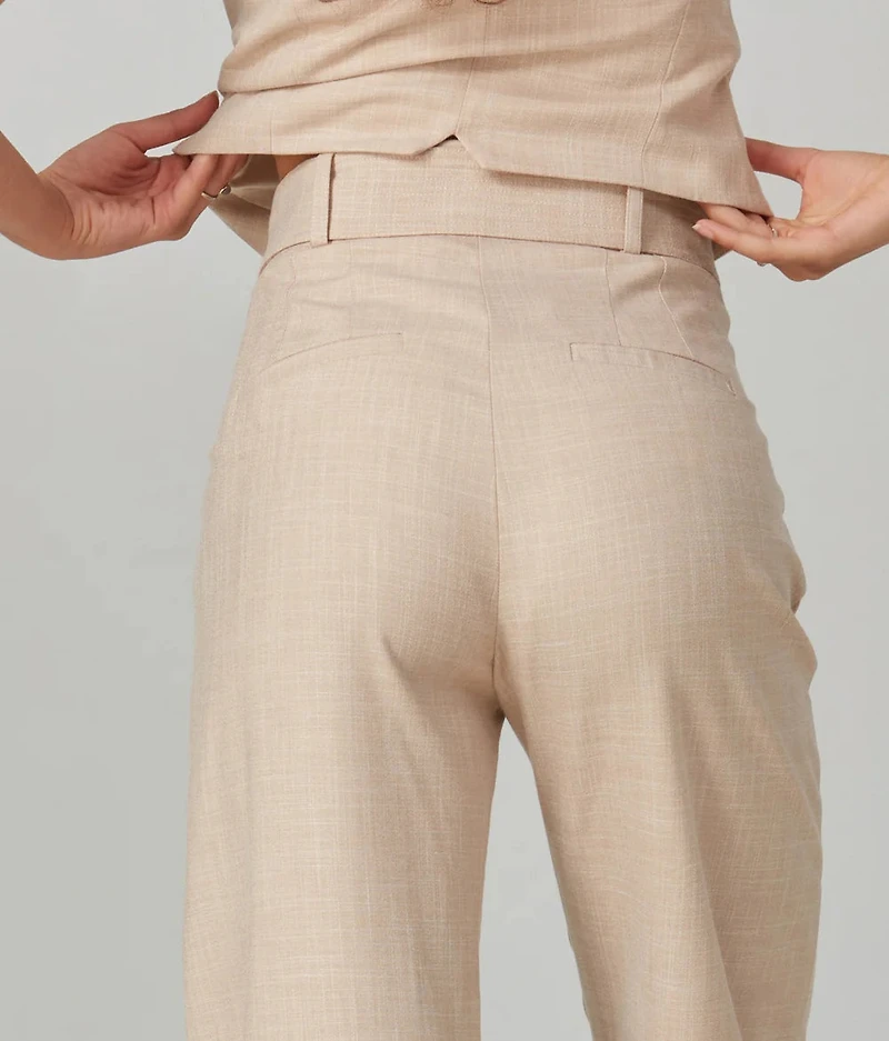 Pantalon tissé avec ceinture - Lola Jeans