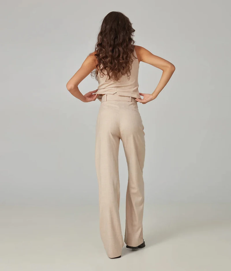 Pantalon tissé avec ceinture - Lola Jeans