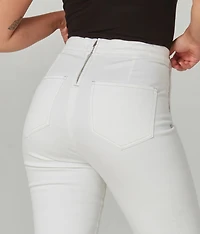 Pantalon jean évasé boutons latéraux - Lola Jeans