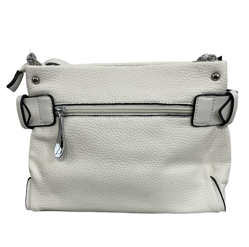 Sac à main texturé pochettes avant/arrière