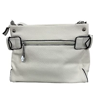 Sac à main texturé pochettes avant/arrière