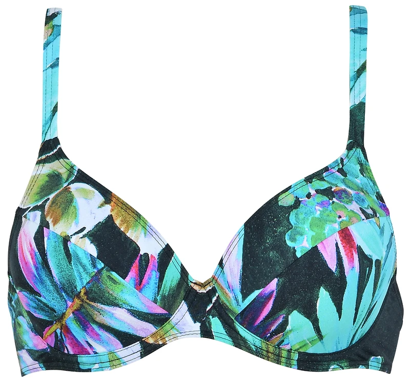 Tropical-Print Bikini Set on Sale - Naturana