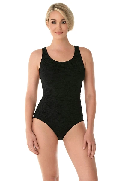 Maillot nageur 1pc Krinkle - Meilleure résistance au chlore