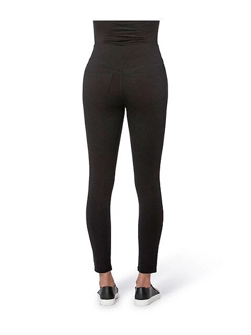Mid-rise legging pants