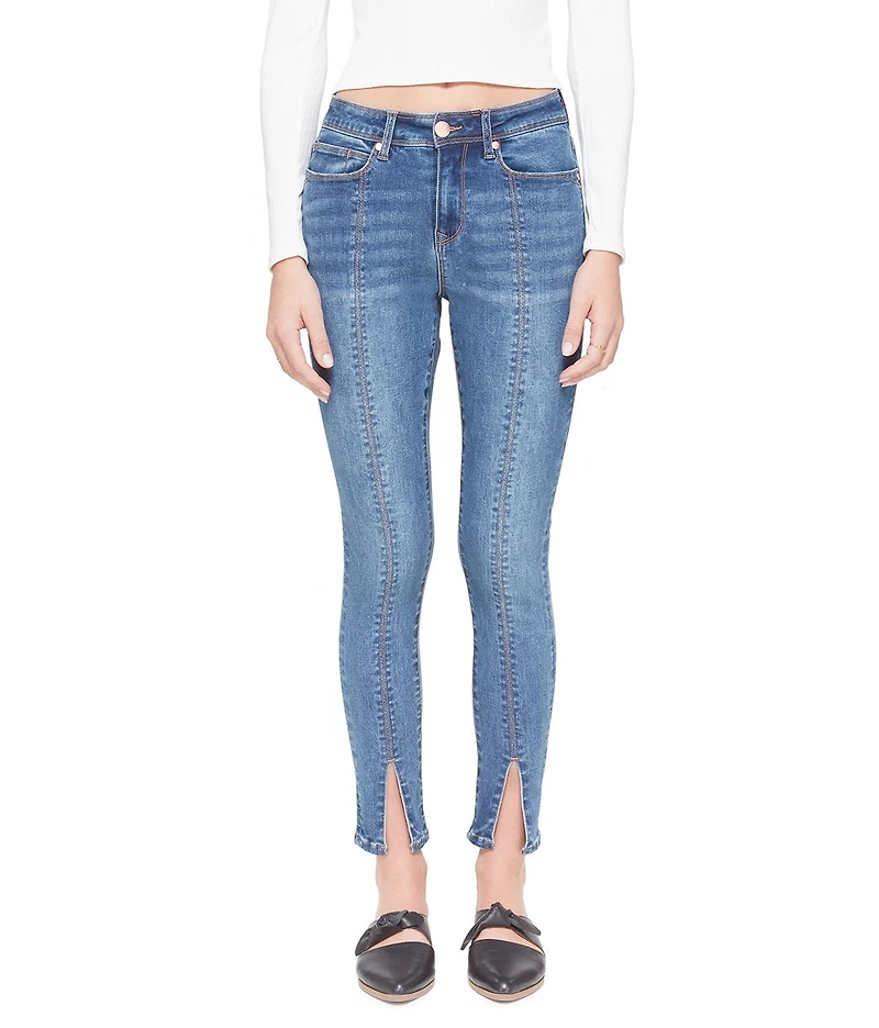 Pantalon jean fentes avant