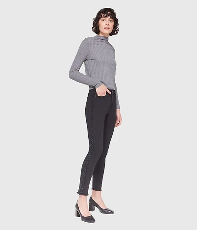 Pantalon jean jambe skinny
