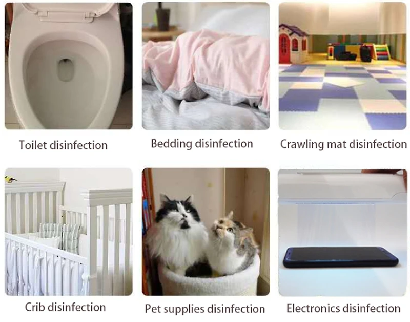 Disinfecting magic UV light