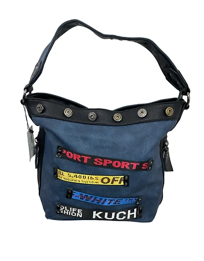 Sac à main original de style sport - Grand format