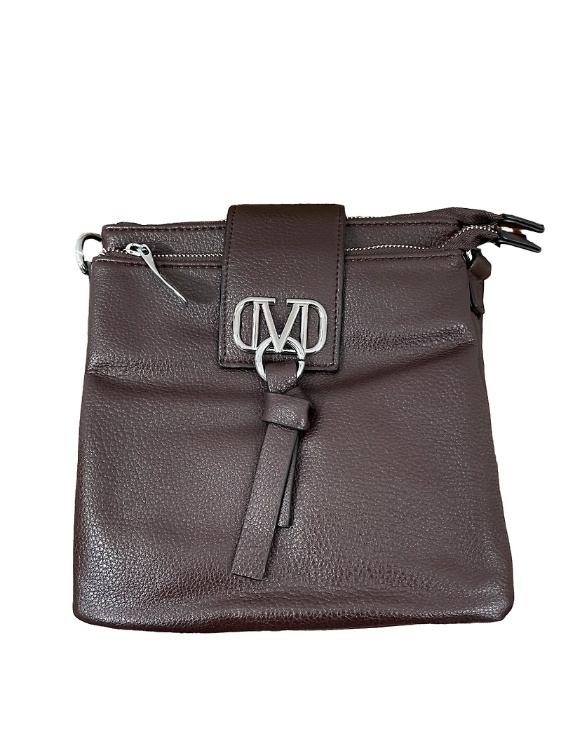 Sac à main bandoulière au logo Manoccio avec frange