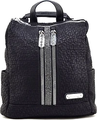 Sac à dos texturé orné d'une bande cloutée