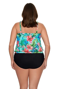 Taste of Tropic Separate Tankini Top - Plus