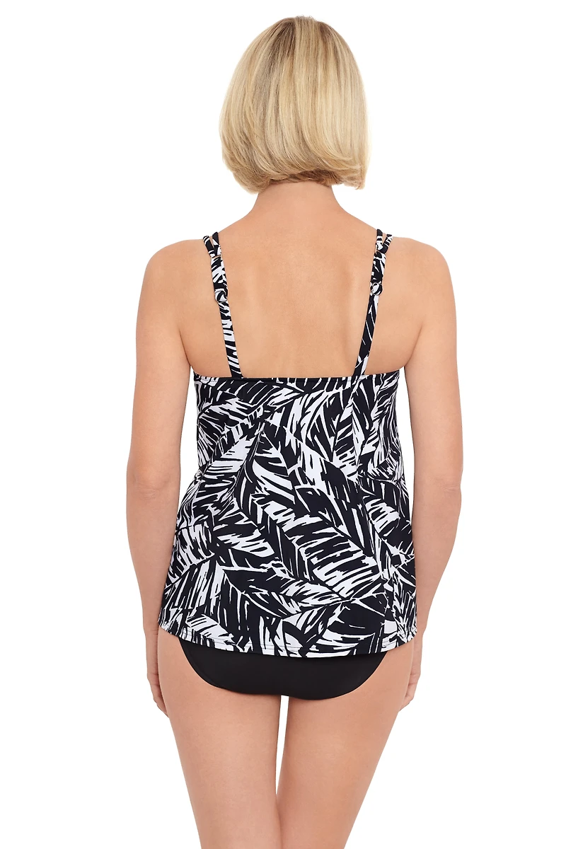 Separate tankini bikini Top Electric Palm