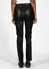 PANTALON EN FAUX CUIR