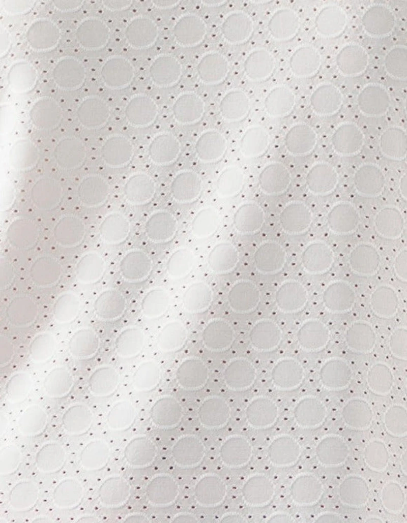 SHORT SLEEVE EVELET TEE