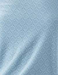 SHORT SLEEVE EVELET TEE