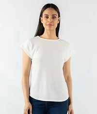 SHORT SLEEVED CREWNECK TEE