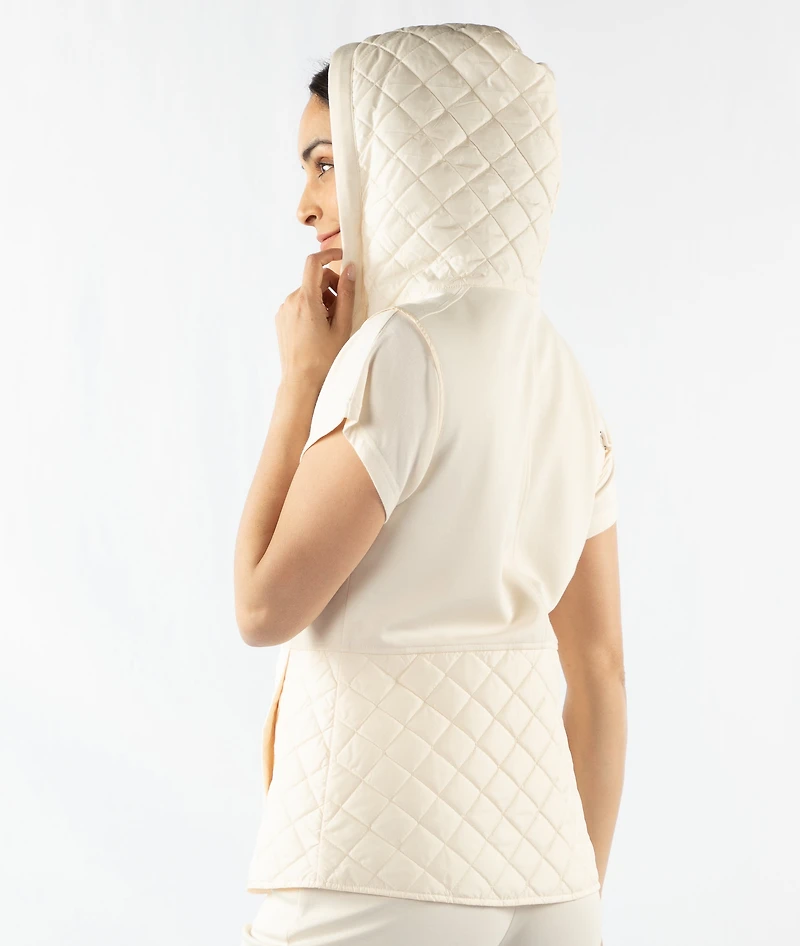 HOODED VEST