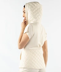 HOODED VEST