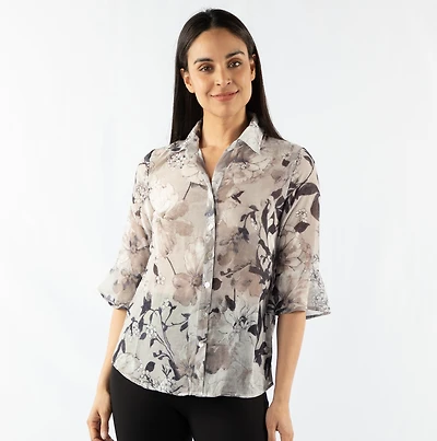 3/4 SLEEVED BLOUSE