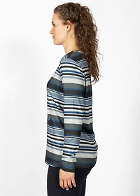 LONG-SLEEVED TOP WITH HACCI FLOWER PRINT