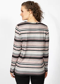 LONG-SLEEVED TOP WITH HACCI FLOWER PRINT