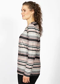 LONG-SLEEVED TOP WITH HACCI FLOWER PRINT