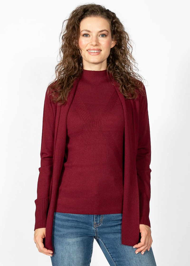 LONG-SLEEVED CARDIGAN