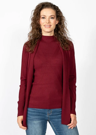 LONG-SLEEVED CARDIGAN