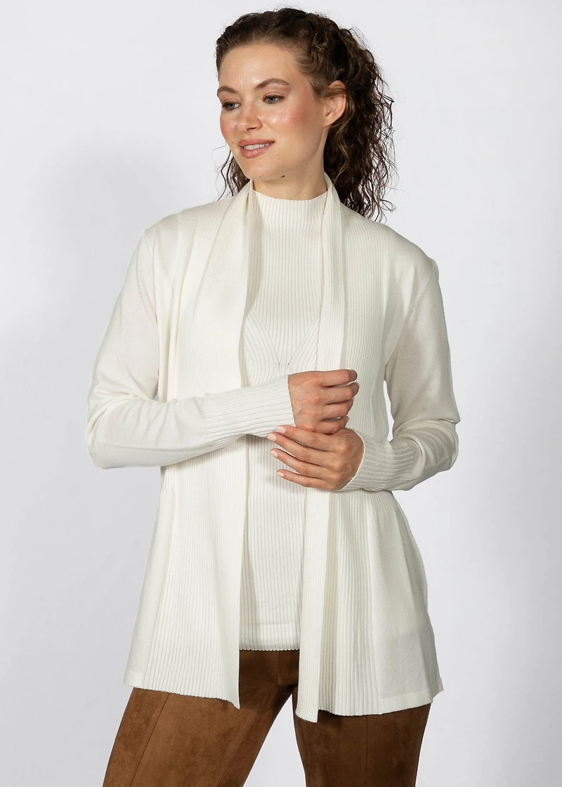 LONG-SLEEVED CARDIGAN