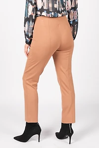 HIGH-WAISTED PANTS AND 28-INCH ANKLE BOOTS