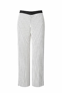 ELASTIC WAISTED PLEADED PANTS