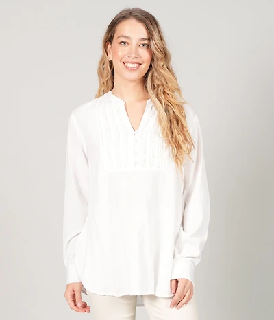 LINEN BLOUSE
