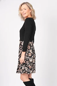 ROBE A MANCHES LONGUES