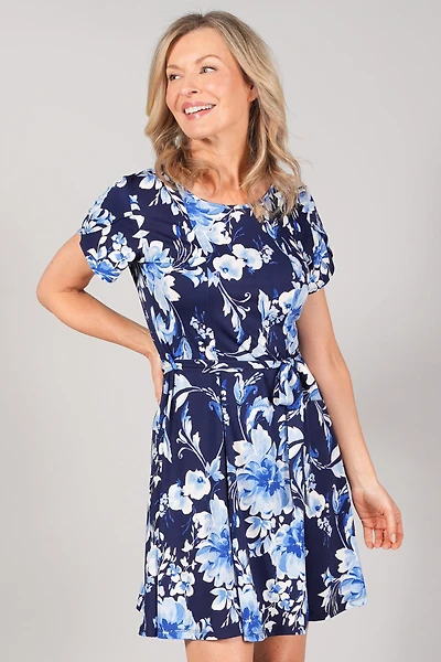ALINE HOODED SLEEVE DRESS