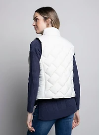 WOVEN STYLE VEST